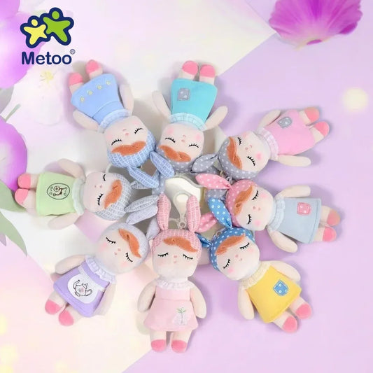 Mini Coelhinho de Pelúcia Metoo – Chaveiro / Pingente | 15cm