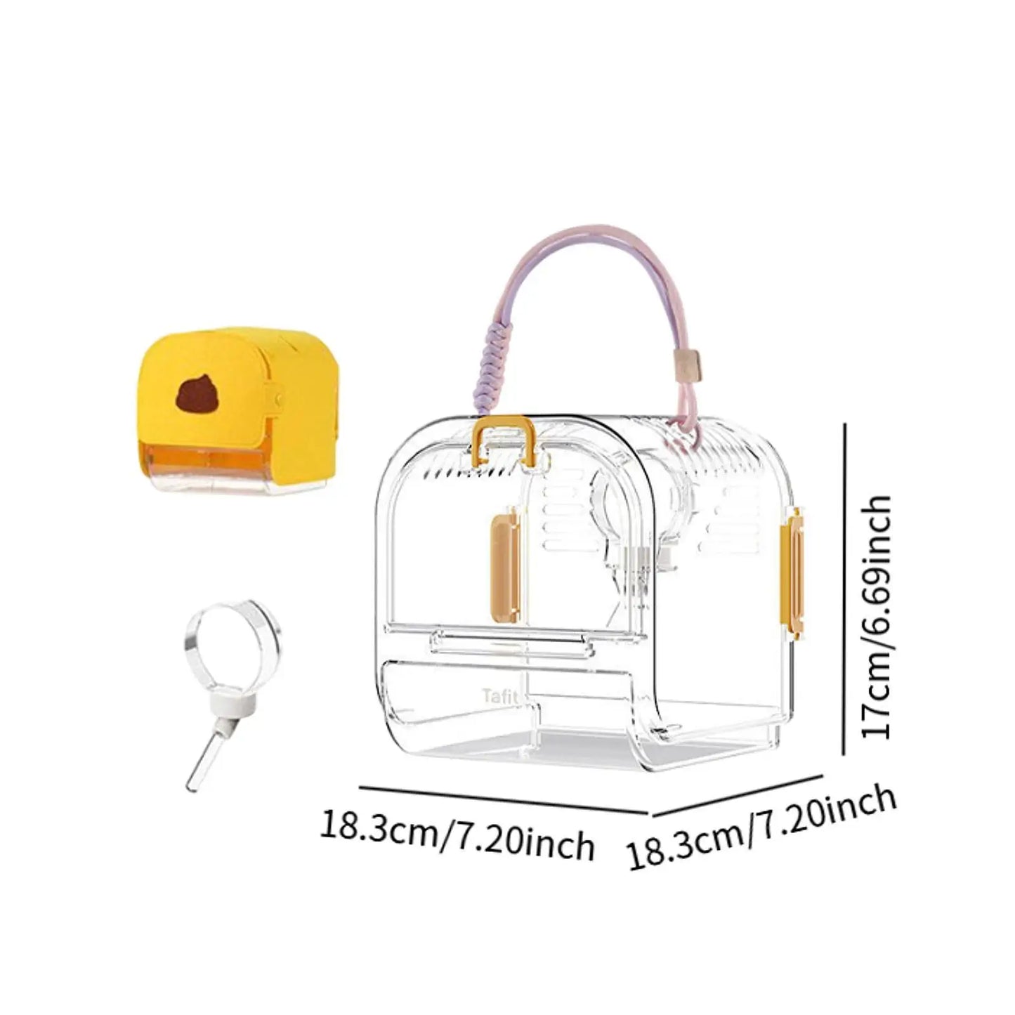 Caixa de Transporte para roedores