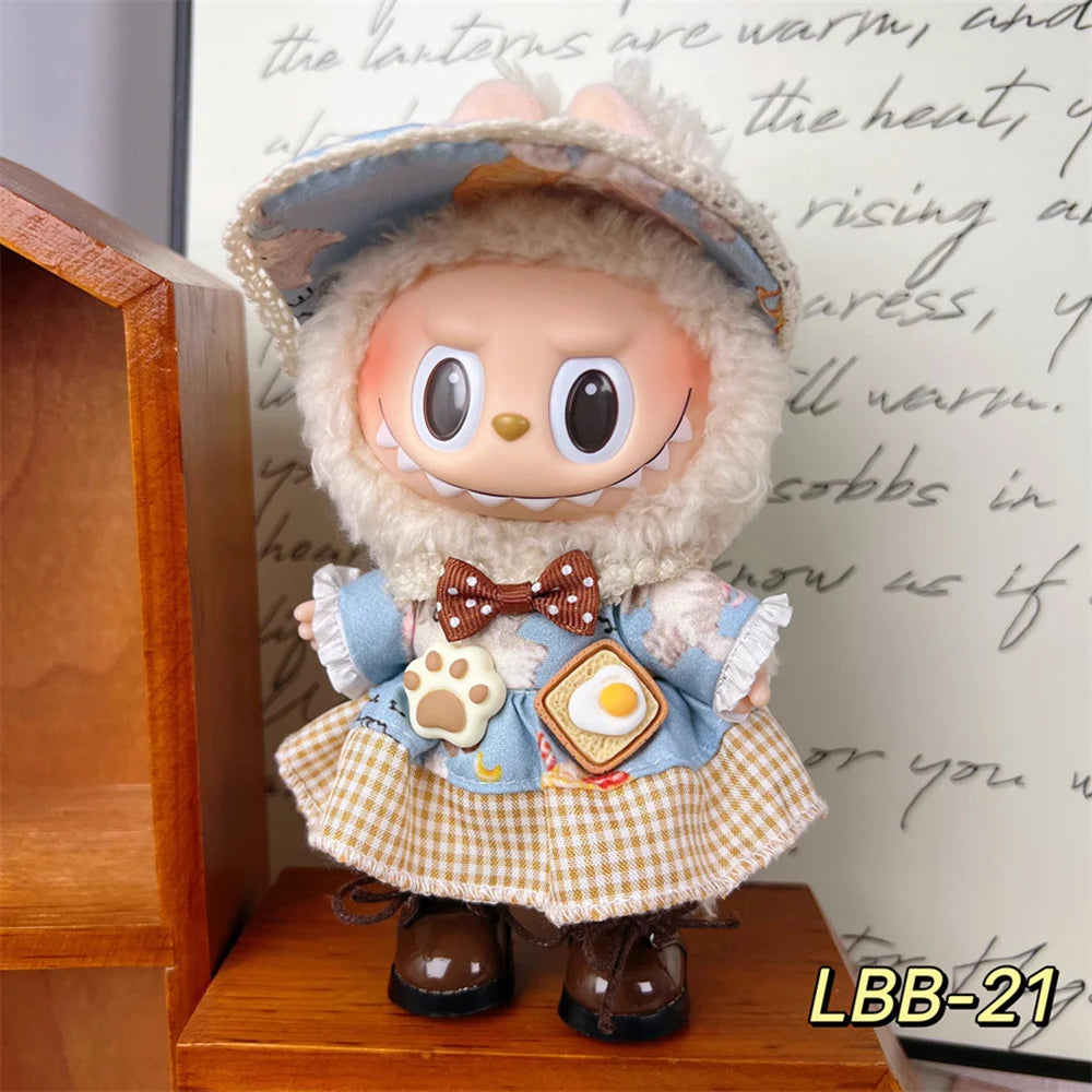 Roupinha para Boneca 17cm – Moda Miniatura com Estilo (Somente a Roupa)